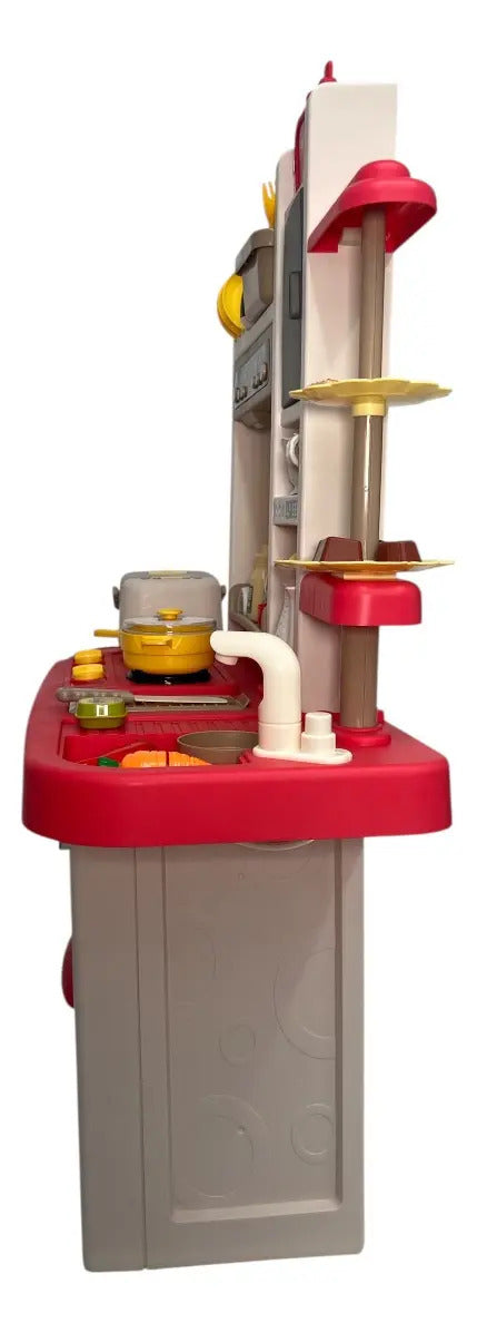 Set De Cocina Marca Candy Toys Moderna Infantil 81 Piezas