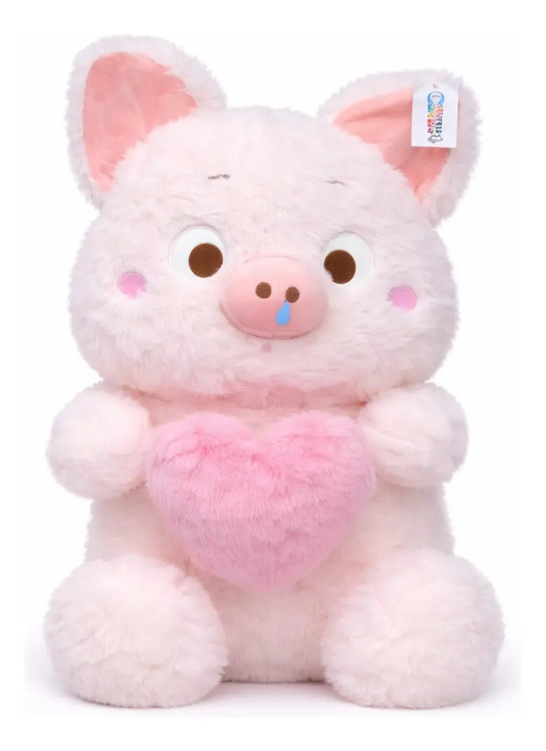 Peluche De Puerquito Grande Suave 52×32×30 Cm Candy Toys