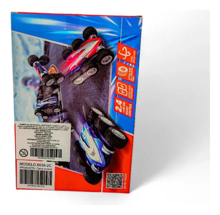 Carro Acrobático Rc Candy Toys Crazy Dancing Racer 5 Km/h