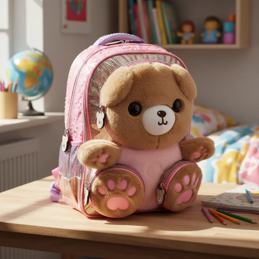 Mochila Marca Luvia Diseño Oso Primari