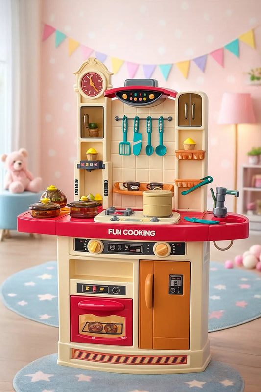 Cocina De Juguete Marca Candy Toys Infantil Con 48 Piezas