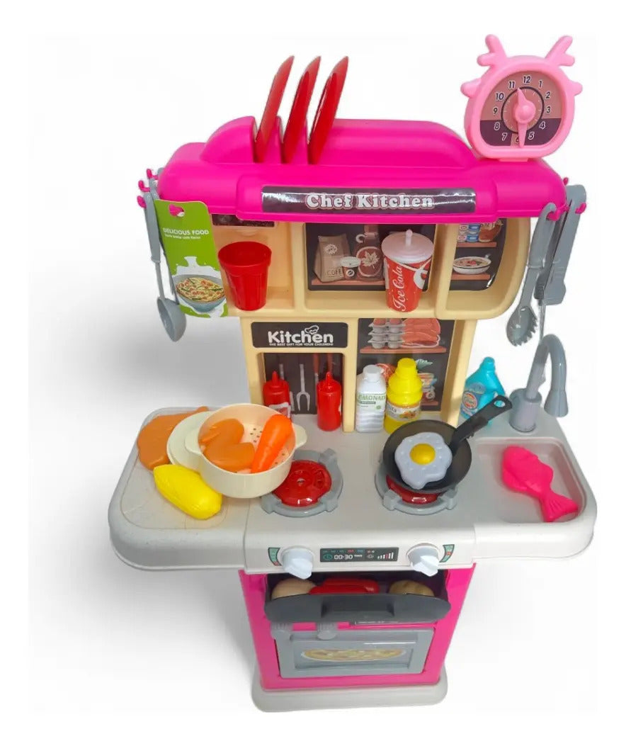 Cocina Infantil Marca Candy Toys 63 Piezas