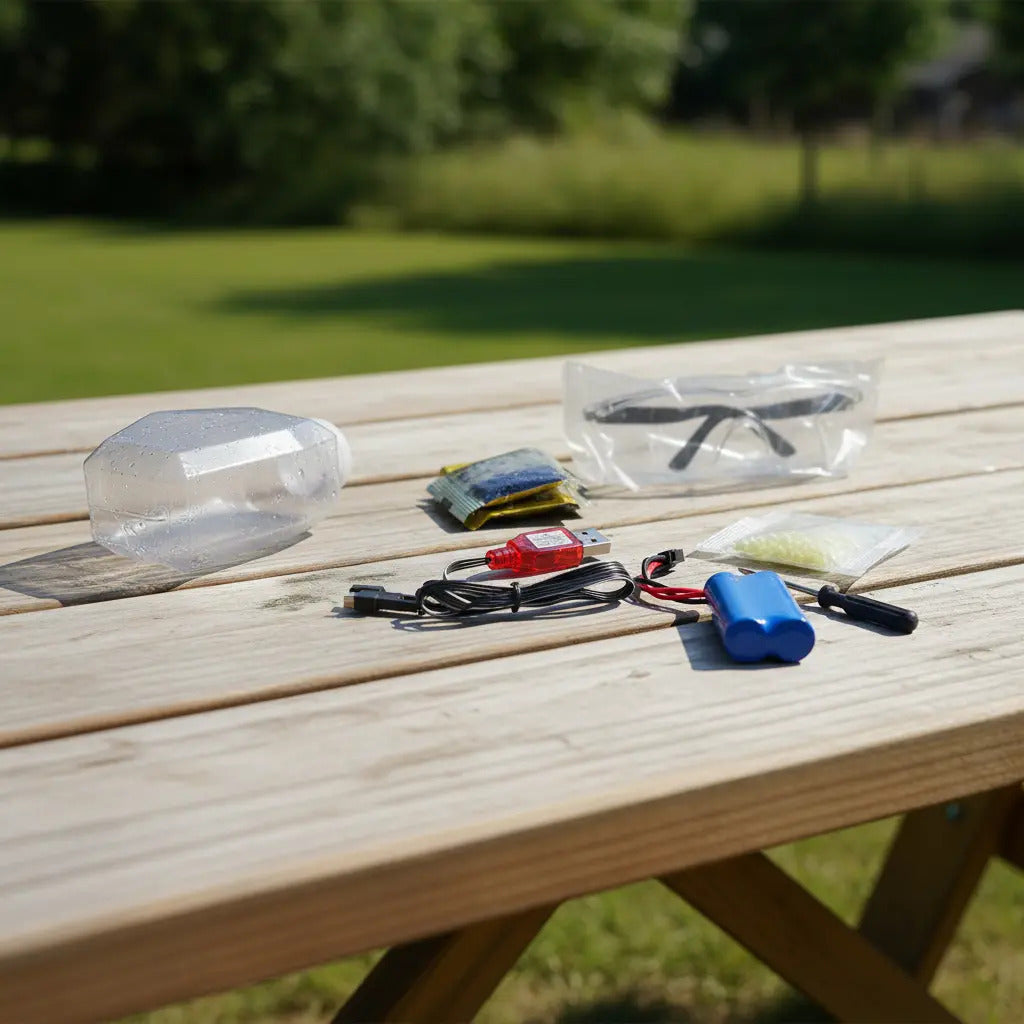 Pistola De Orbits Candy Toys Con Luz Y 30,000 Balas