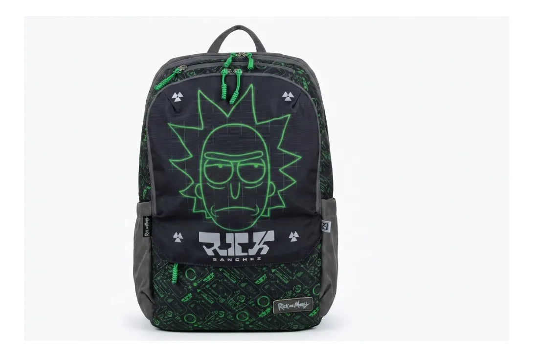Mochila Juvenil Fotorama Rick And Morty Rick Sanchez Escolar