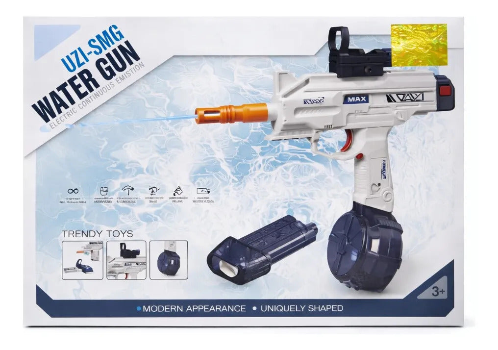 Pistola De Agua Automática Con 2 Tanques Intercambiables