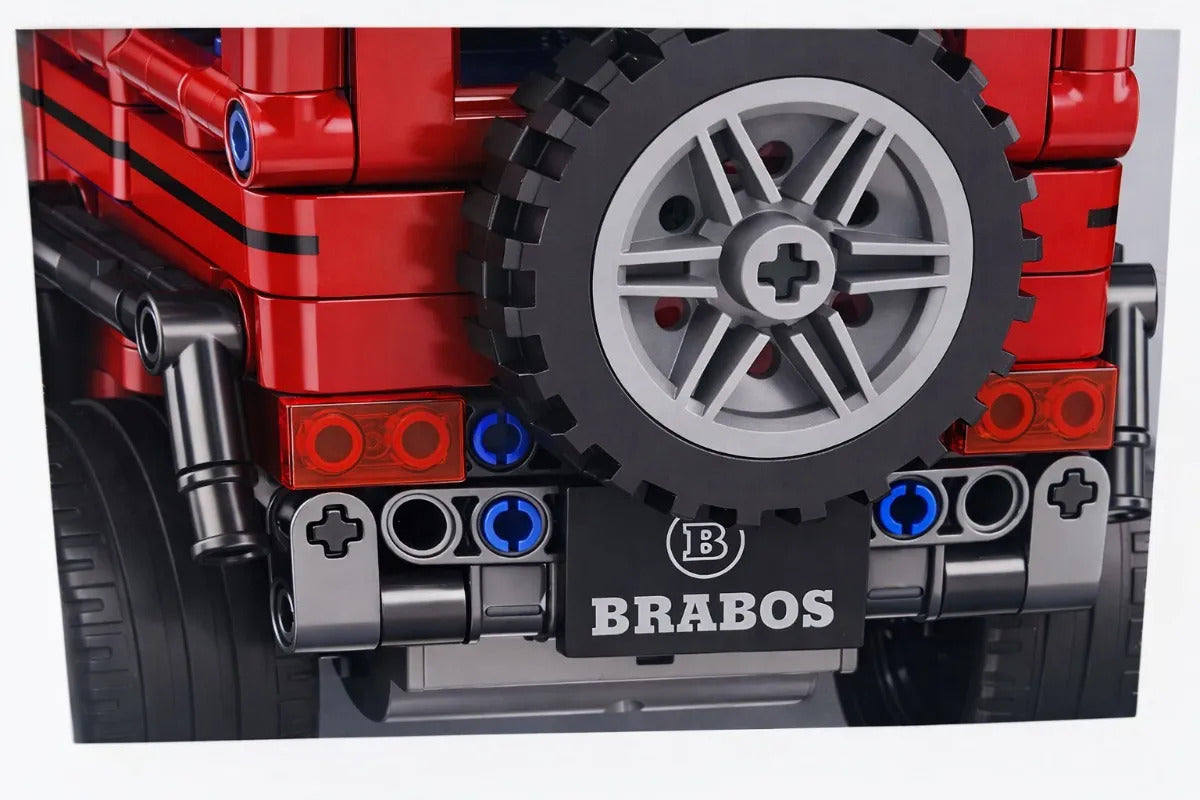 Camioneta Suv De Lujo De Bloques 524 Piezas Para Armar Rc
