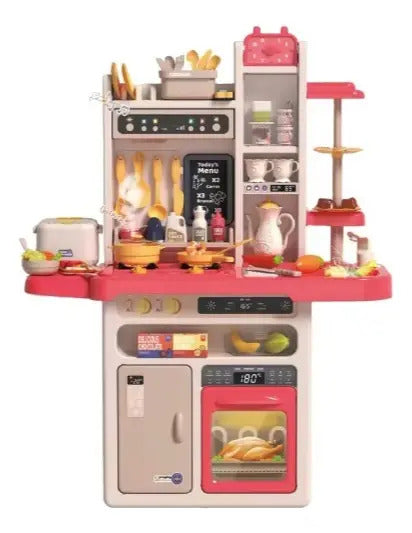 Set De Cocina Marca Candy Toys Moderna Infantil 81 Piezas