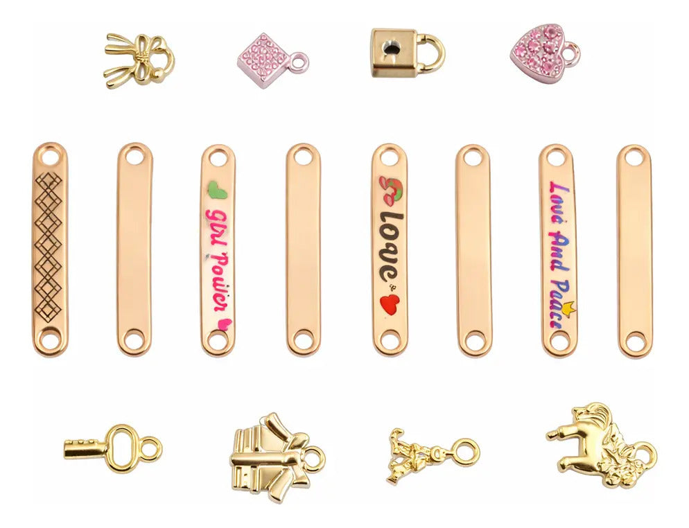 Set De Cabello Y Pulseras Con Máquina Decoradora Candy Toys