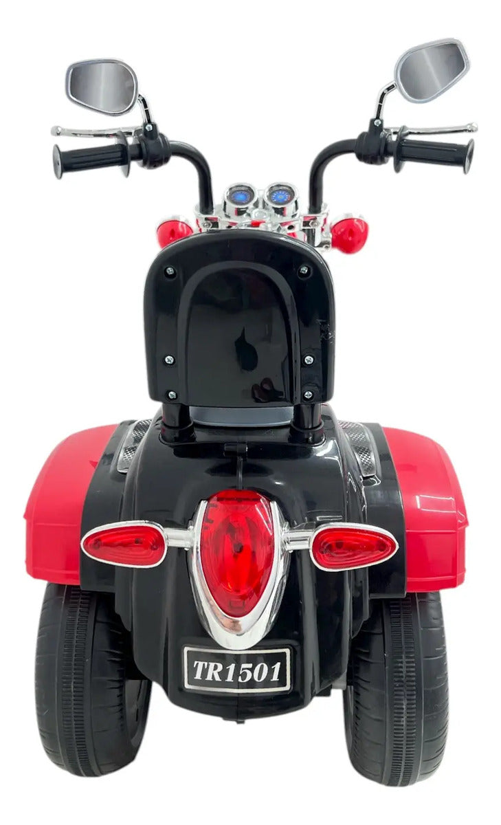 Moto Eléctrica Recargable Chopper Rojo Candy Toys
