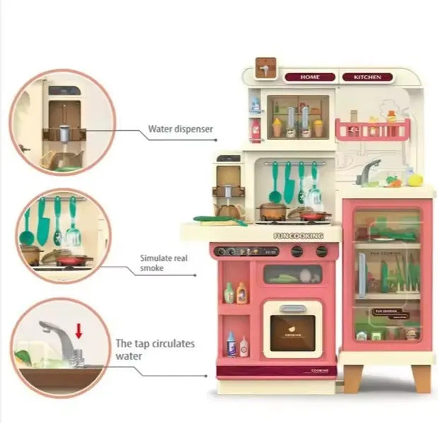 Set Cocina Marca Candy Toys Infantil Para Pequeños 52 Piezas