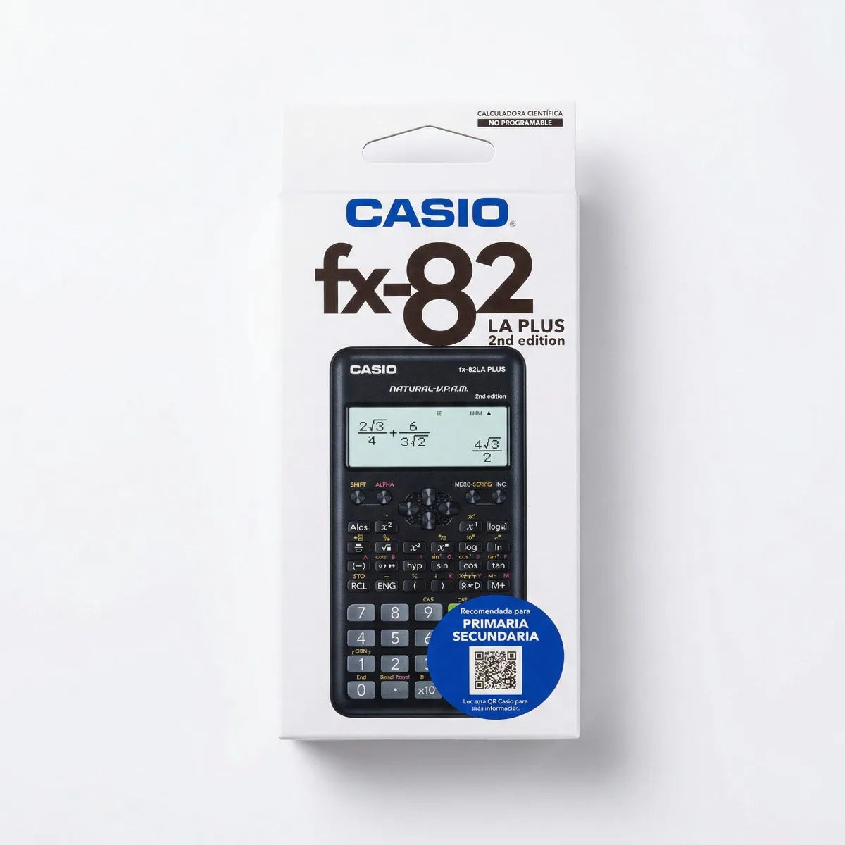 Casio Fx-82la Plus Calculadora Científica 252 Funciones