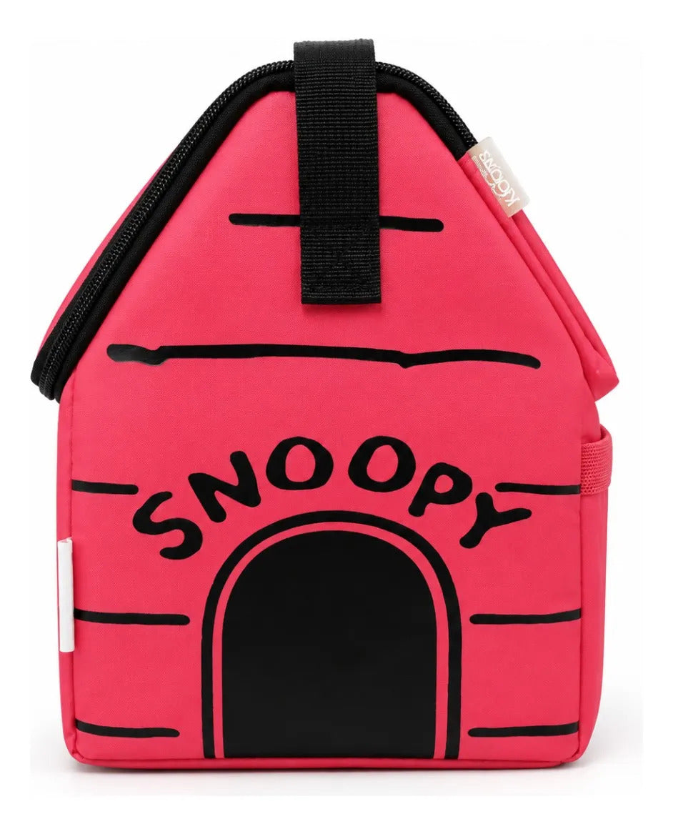 Lonchera Térmica Yadatex Snoopy Con Woodstock Roja