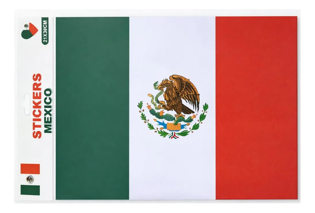 Set Tricolor México Bufanda Bandera Y Accesorios Patrios
