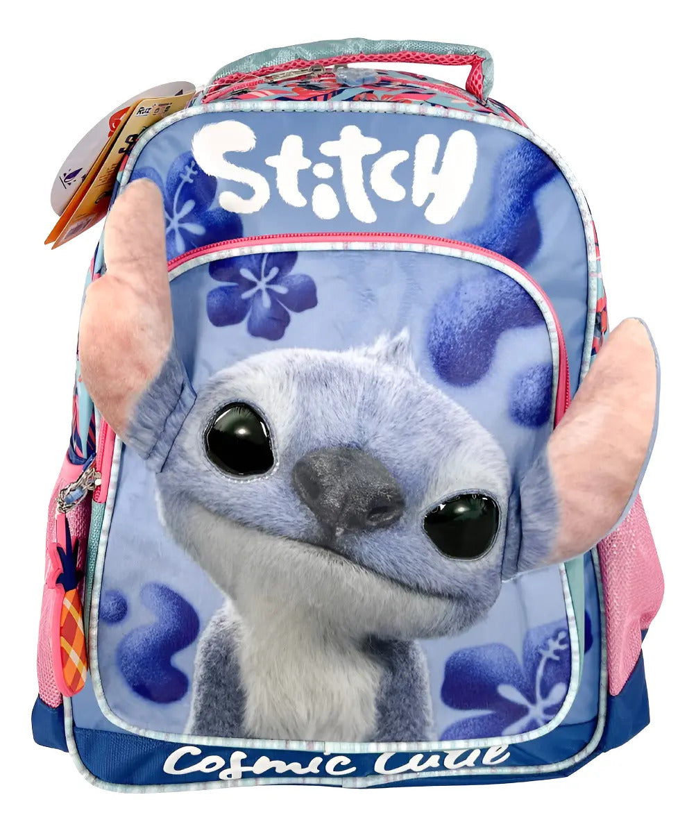 Mochila Stitch Marca Ruz Rosa Primaria
