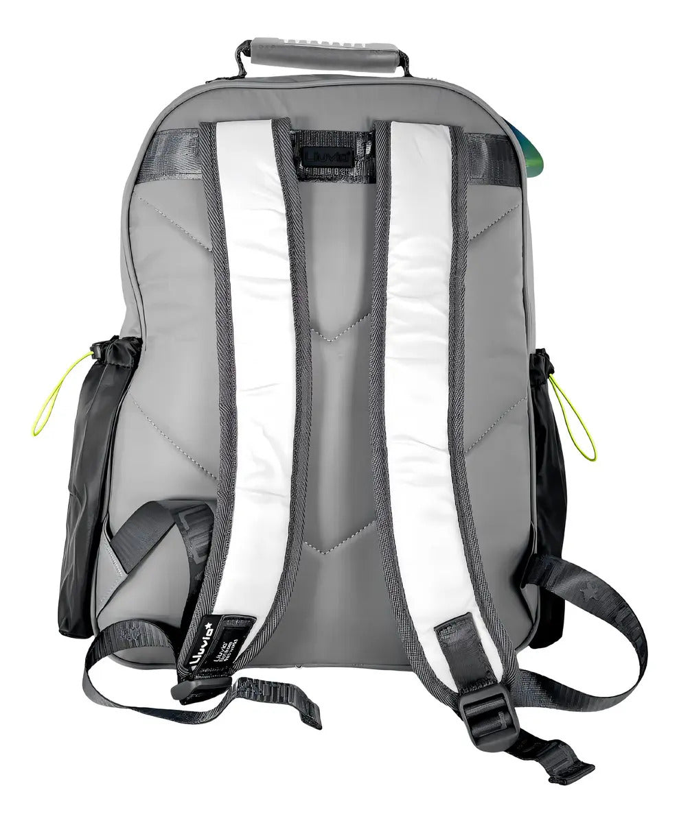 Mochila Escolar Gris Ovni Marca Lluvia 20l Nailon Resistente Liso