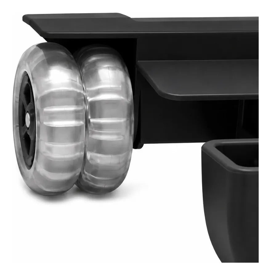 Carrito Para Mochila Color Negro Primaria 17 Pulgadas