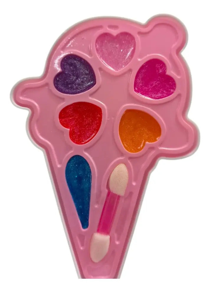 Set De Maquillaje En Estuche Helado 8 Piezas Candy Toys