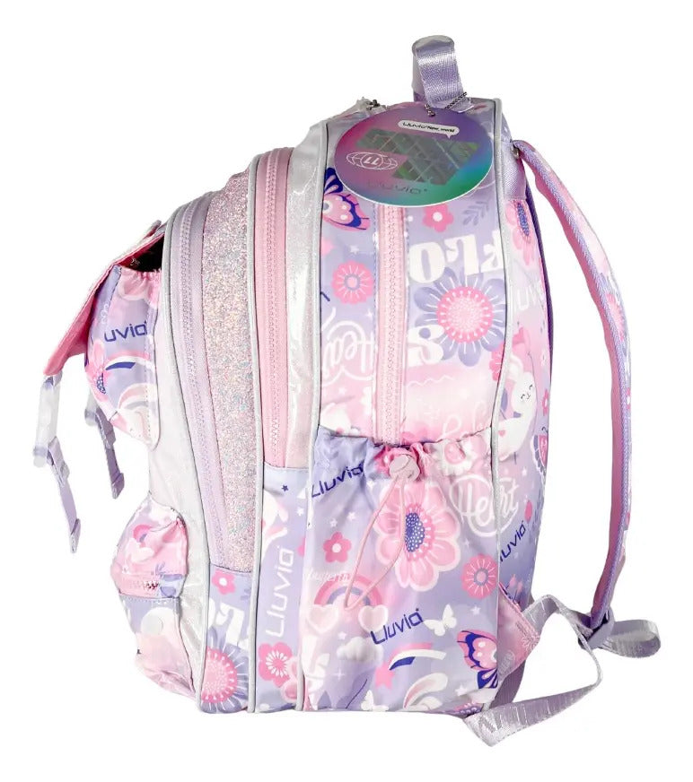 Mochila Primaria 3 Piezas Marca Lluvia Pines