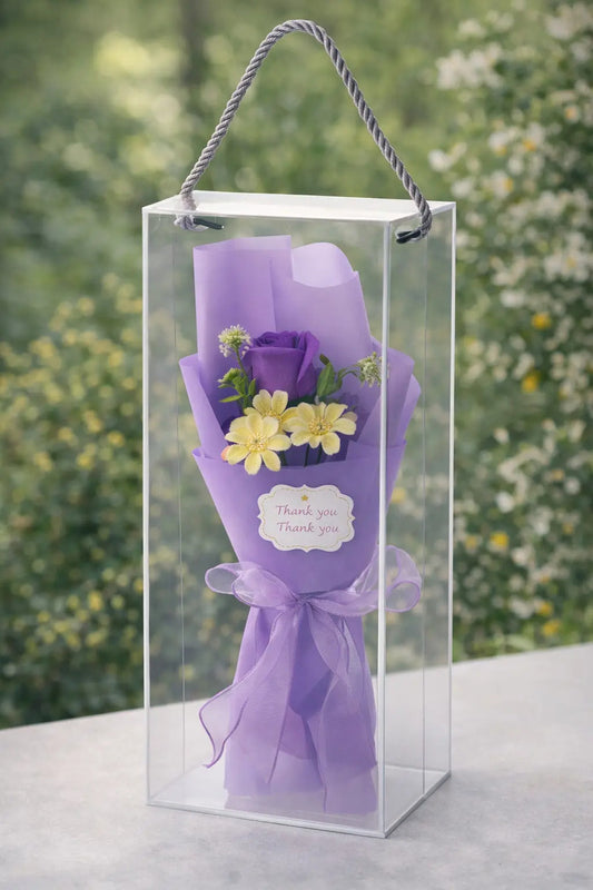 Detalle Romantico Con Flores Infinitas Lila Surimax