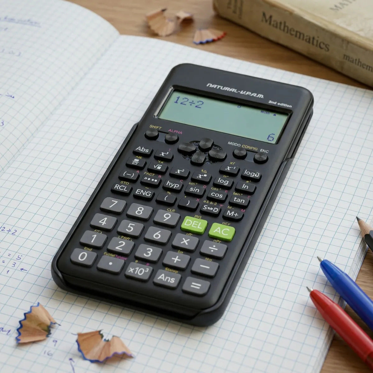 Casio Fx-82la Plus Calculadora Científica 252 Funciones