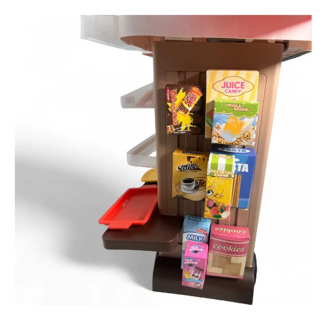 Set De Comida Marca Candy Toys Teppanyaki Grill 83 Piezas