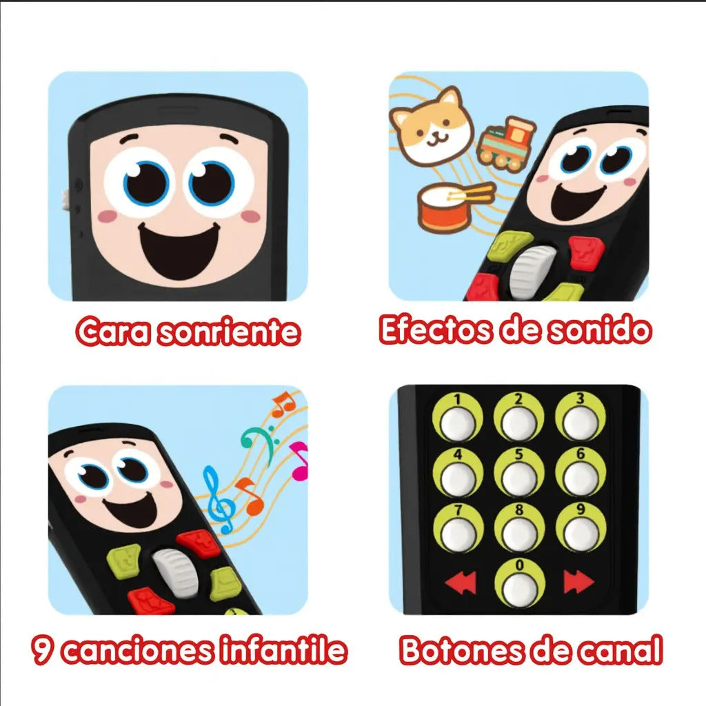 Juguete Control Remoto Interactivo Candy Toys Luces ,sonidos