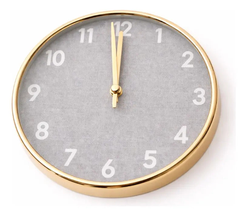 Reloj De Pared 29x4x29 Cm Diseño Elegante Para Hogar Oficina
