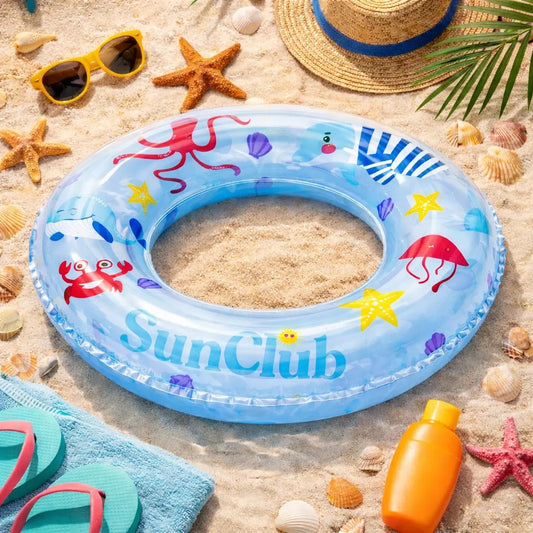 Salvavidas Niño Sun Club 50 Cm 2 Colores Azul Amarillo