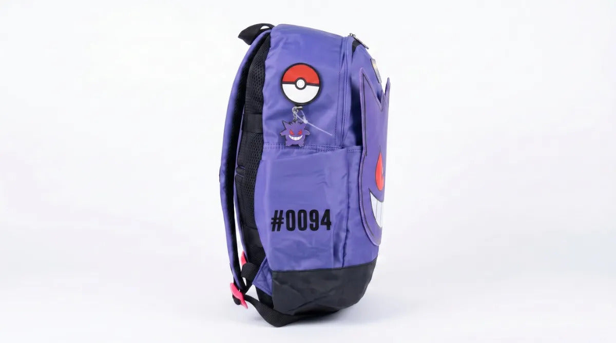 Mochila Escolar Yadatex Pokémon Gengar Gran Capacidad