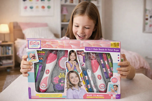 Juego Para Peinar Y Decorar El Cabello 2 En 1 Girls Creator