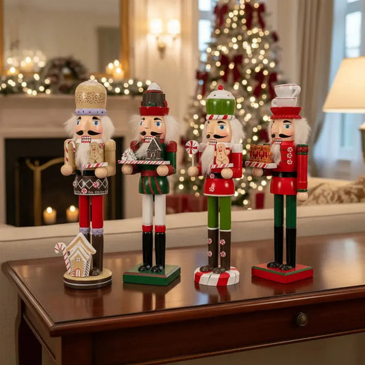 Cascanueces Navidad Lluvia 30 Cm Maestros Jengibre 1 Pieza