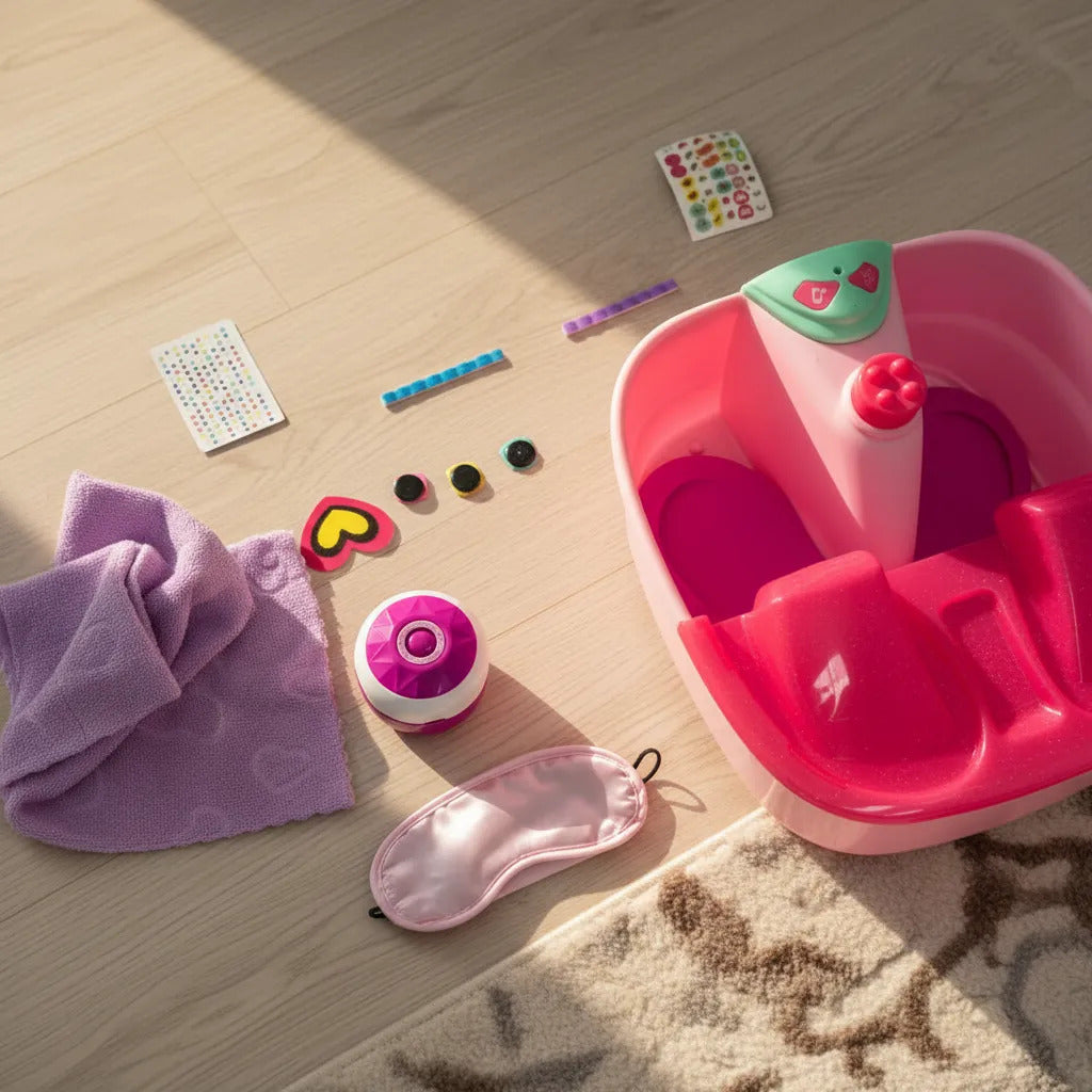 Set Spa De Uñas, Manos Y Pies 14 Piezas Candy Toys