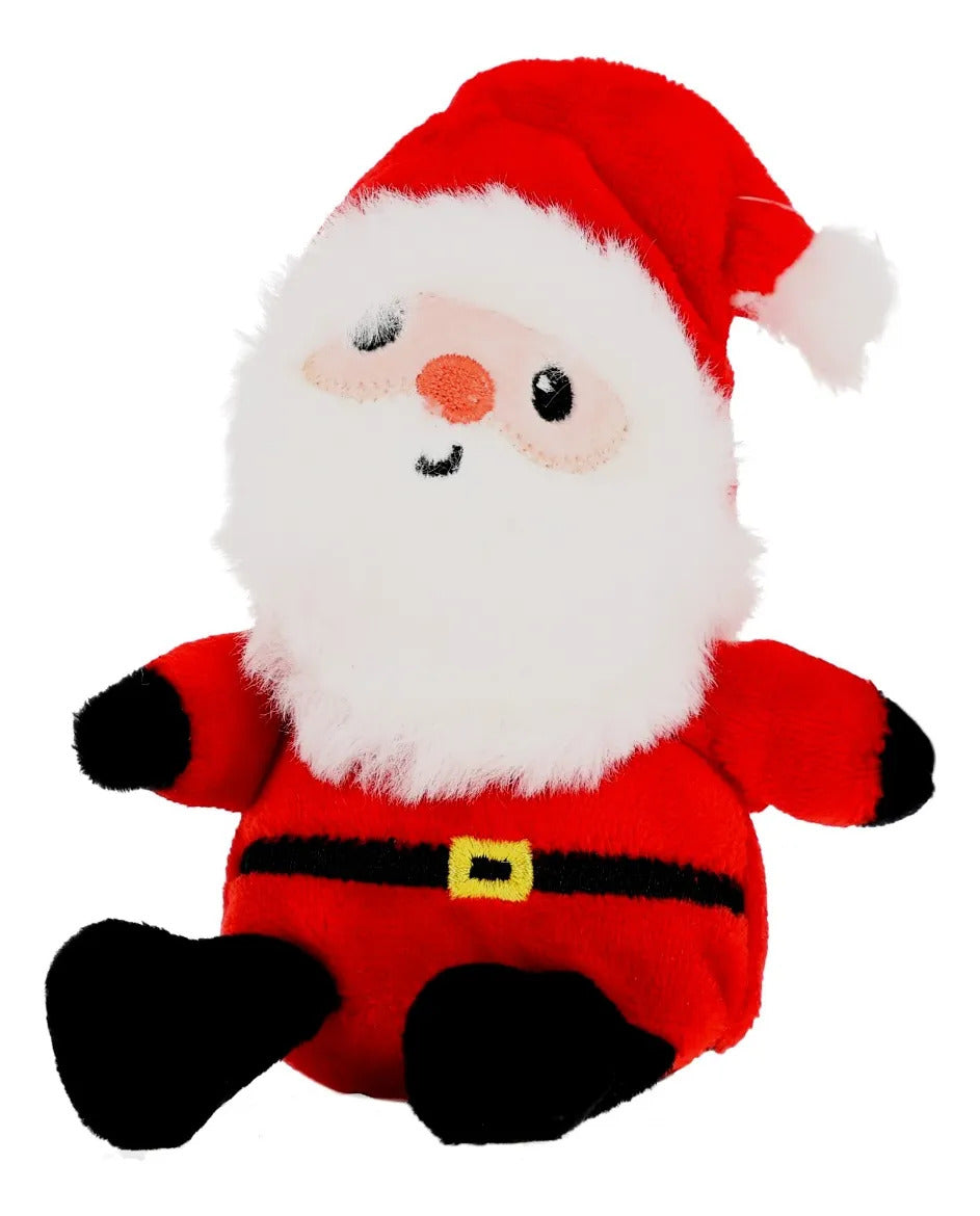 Muñeco Navideño Lluvia Miniatura Felpa 10 cm
