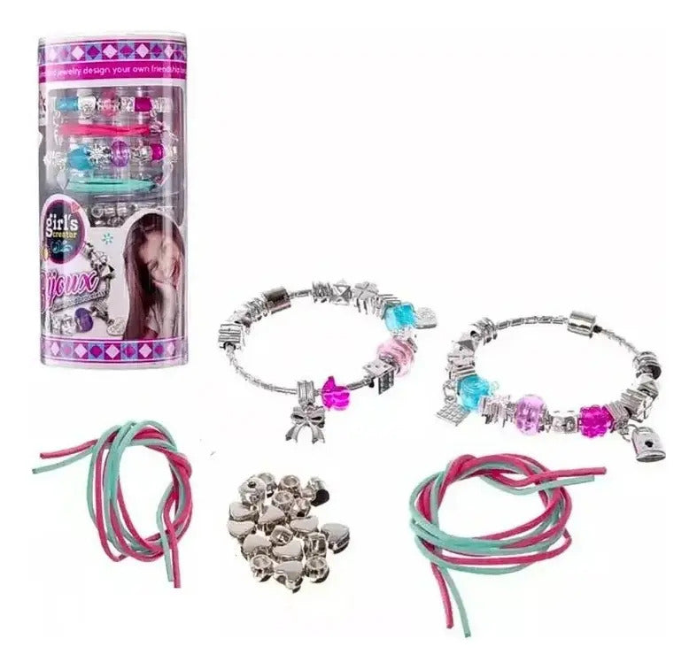 Set De Bisutería Y Pulseras Charms Personalizables 30 Piezas