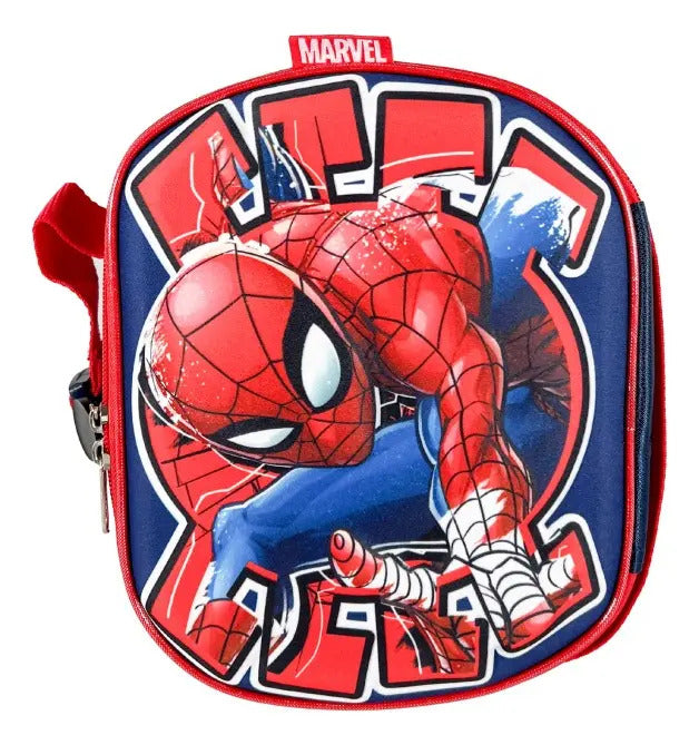 Mochila Primaria 3 Piezas Marca Ruz Spidey Luz