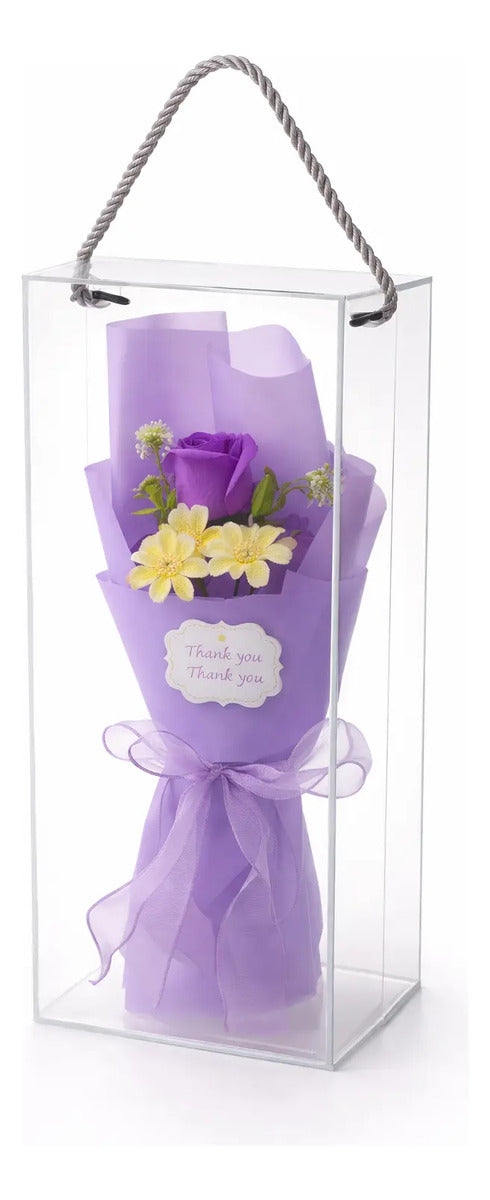 Detalle Romantico Con Flores Infinitas Lila Surimax
