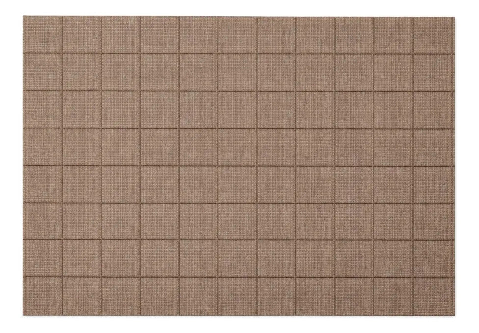 Manteles Individuales Set 6 Piezas Dos Colores Gris Y Cafe