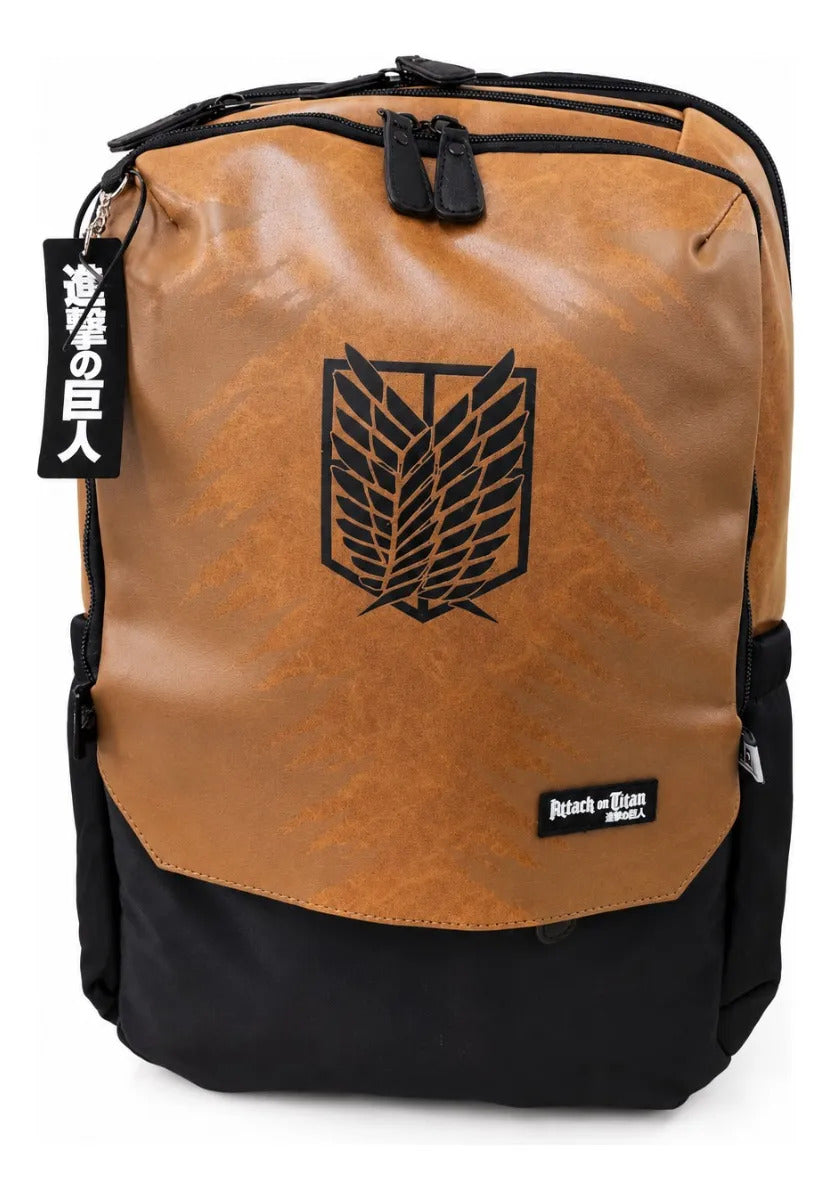Mochila Anime Attack On Titan Vinipiel Escolar Juvenil