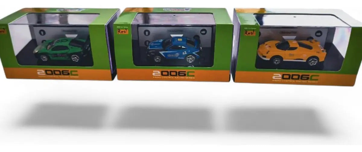Mini Carro Rc Recargable 5 Km/h Colores Al Azar Candy Toys