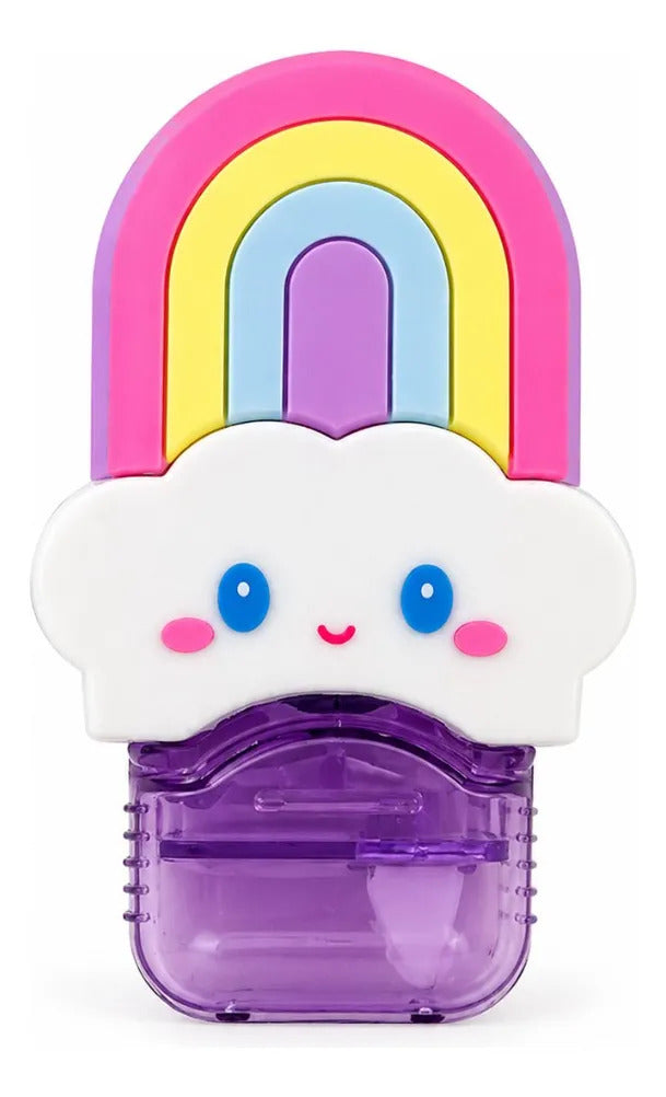 Corrector En Cinta Weibo Arcoíris Kawaii Morado Tierno