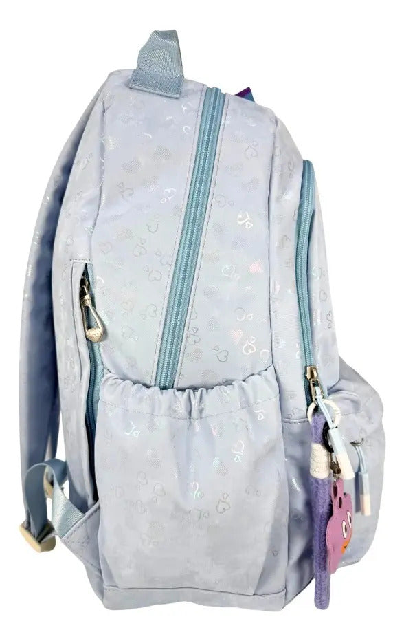 Mochila Juvenil Marca Lluvia Corazones
