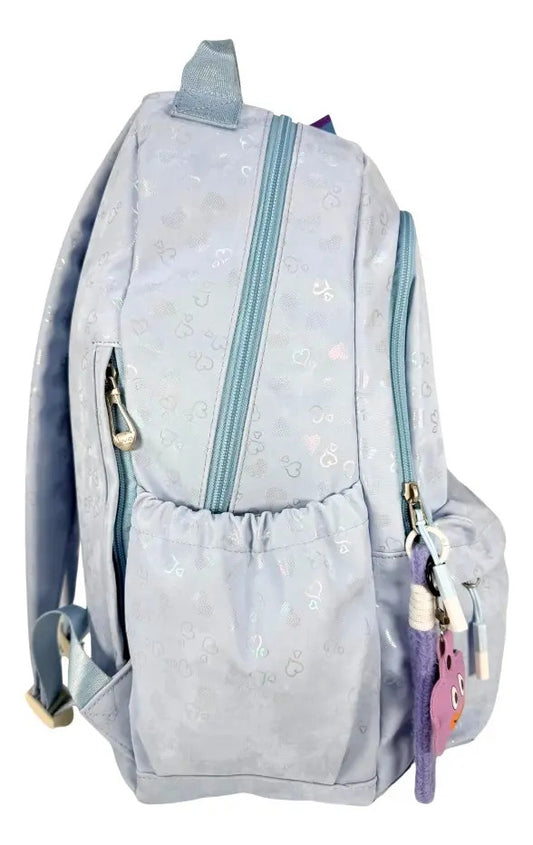 Mochila Juvenil Marca Lluvia Corazones