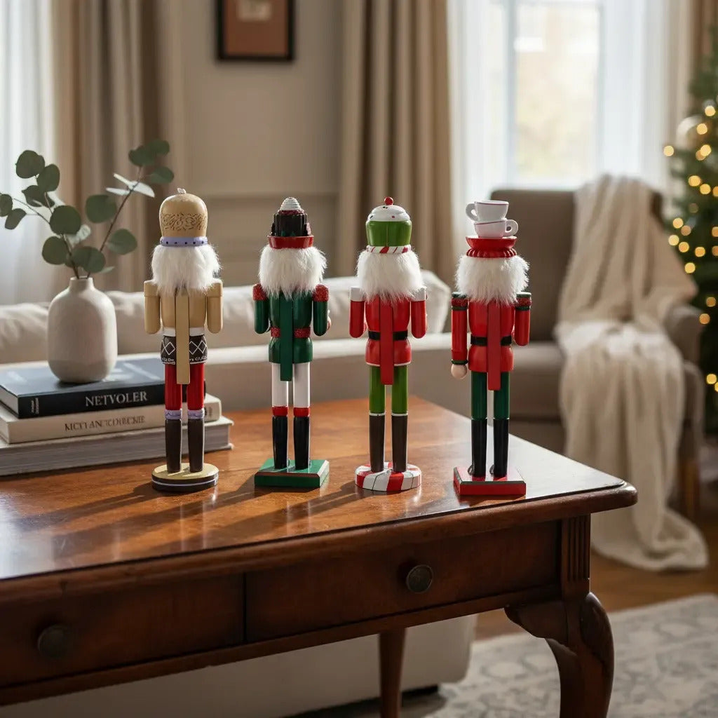 Cascanueces Navidad Lluvia 30 Cm Maestros Jengibre 1 Pieza