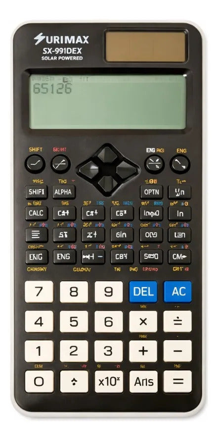 Calculadora Científica Surimax 552 Funciones Solar Y Pila
