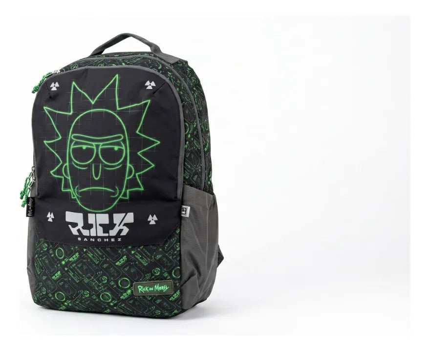 Mochila Juvenil Fotorama Rick And Morty Rick Sanchez Escolar