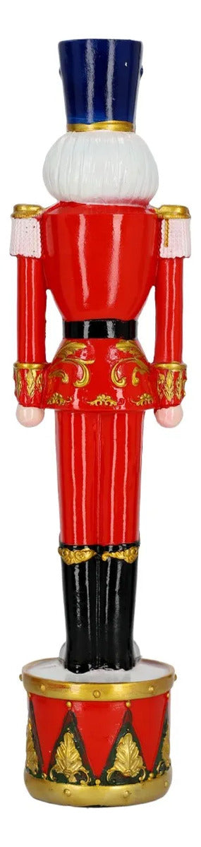 Soldado Cascanueces Rojo Decoración Navideña 41 cm