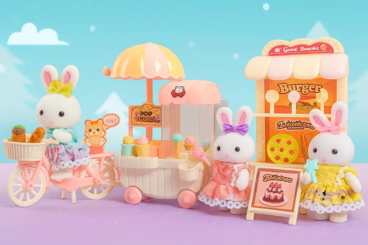 Set Conejitos Candy Toys Dreamy Café 16 Piezas