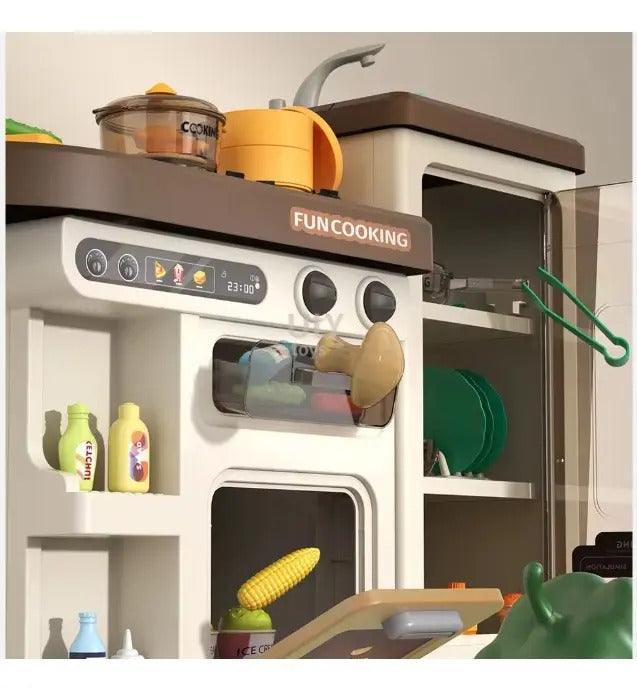 Cocina Marca Candy Toys  Con Luces Y Sonidos 52 Piezas