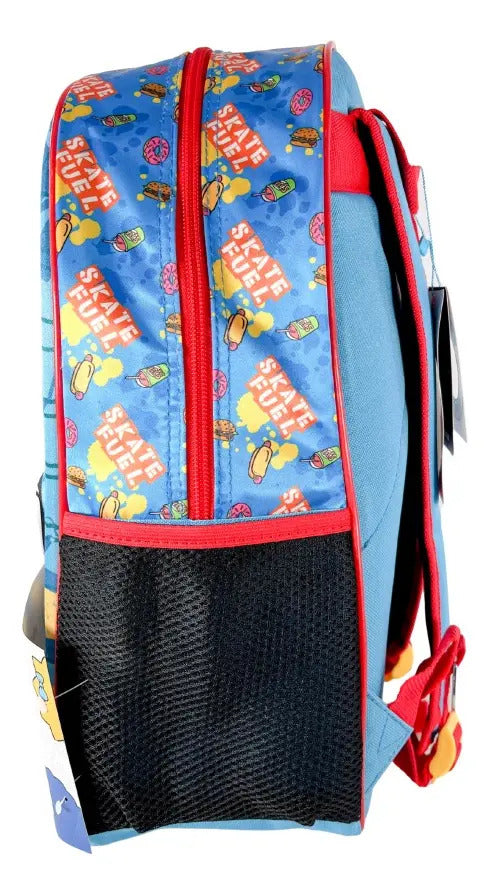 Mochila Primaria 3 Piezas Marca Yadatex Bart Simpson
