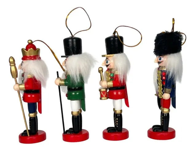Cascanueces Tradicionales Colgantes Set De 8 Piezas 8x2x3
